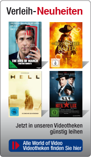 Die aktuellen Blockbuster der Woche - jetzt neu in Ihren Videotheken bei World of Video!